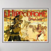 Hippodrome Boulevard de Clichy French Circus Poster (Voorkant)