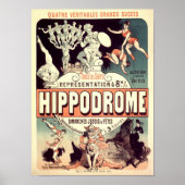 Hippodrome  Franse Adverteren Poster (Voorkant)