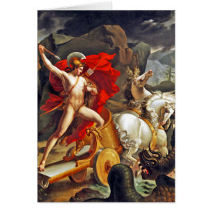 Hippolytus en Zee monster van Bordier du Bignon