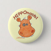 HIPPOnosis! Ronde Button 5,7 Cm (Voorkant)