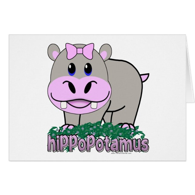 Hippopotamus (Voorkant Horizontaal)