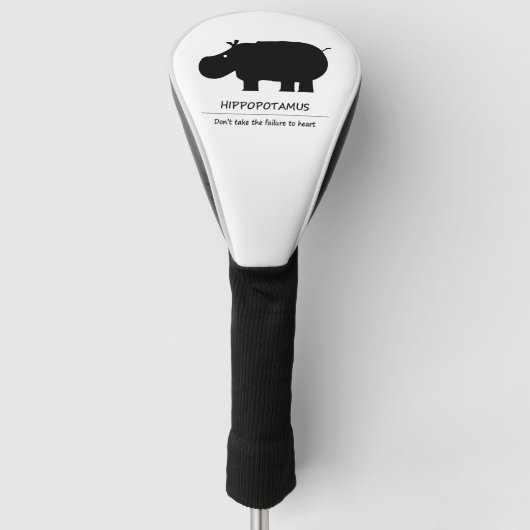 Hippopotamus (カバ) golfheadcover (Voorkant)