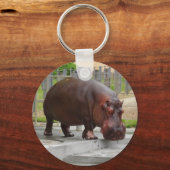 Hippopotamus #2 Sleutelhanger (Voorkant)