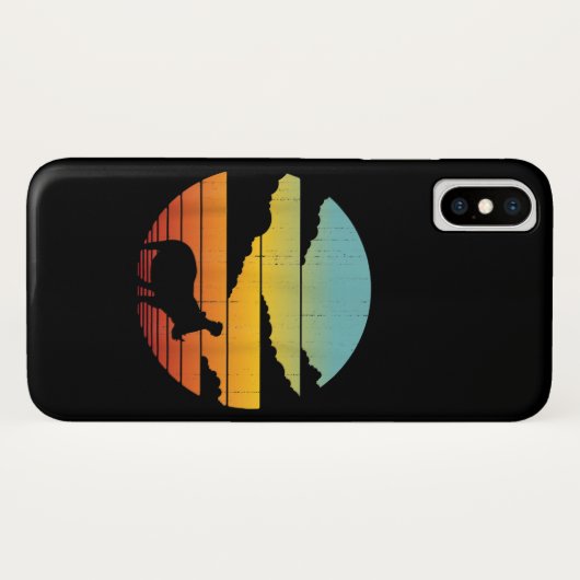 Hippopotamus 60s 70s Hippo | Hippo Lover Case-Mate iPhone Case (Achterkant (horizontaal))