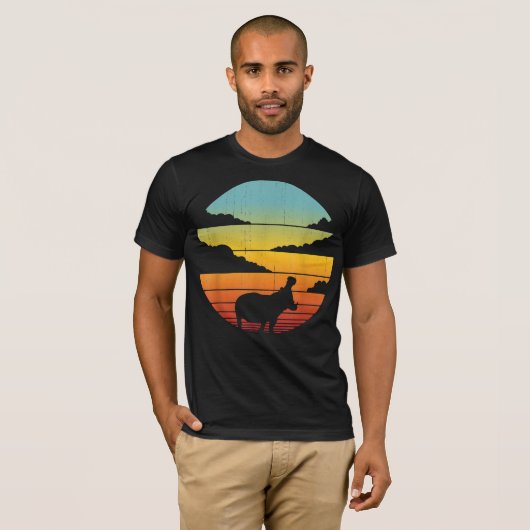Hippopotamus 60s 70s Hippo | Hippo Lover T-shirt (Voorkant volledig)