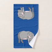 Hippopotamus Bad Handdoek (Handdoek)
