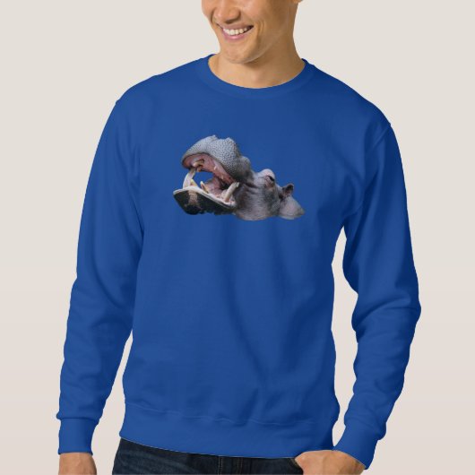 Hippopotamus Basic Sweatshirt (Voorkant)