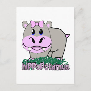 Hippopotamus Briefkaart