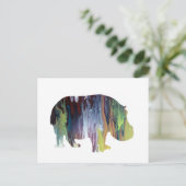 Hippopotamus Briefkaart (Staand voorkant)
