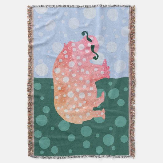 Hippopotamus Deken (Voorkant Verticaal)