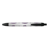 Hippopotamus Design Black Ink Pen (Achterkant)