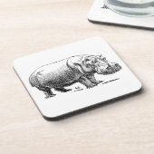Hippopotamus Drankjes Onderzetter (Linkerzijde)