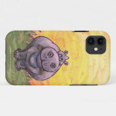 Hippopotamus Electronics Case-Mate iPhone Case (Achterkant (horizontaal))