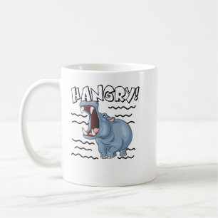 Hippopotamus Funny Hippopotamus Hmad Cute Hippo Koffiemok
