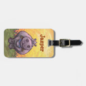 Hippopotamus Gifts & Accessoires Bagagelabel (Voorkant horizontaal)