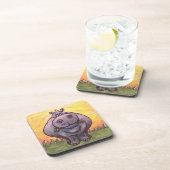 Hippopotamus Gifts & Accessoires Bier Onderzetter (Rechterzijde)
