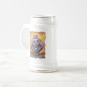 Hippopotamus Gifts & Accessoires Bierpul (Voorkant links)