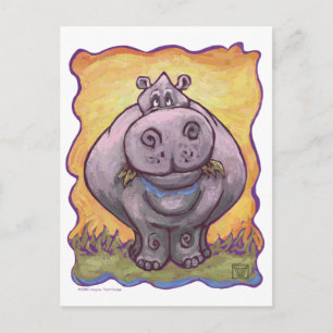 Hippopotamus Gifts & Accessoires Briefkaart