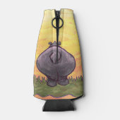 Hippopotamus Gifts & Accessoires Flesjeskoeler (Achterkant)