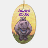 Hippopotamus Gifts & Accessoires Keramisch Ornament (Links)