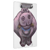 Hippopotamus Gifts & Accessoires Klembord (Rechts)