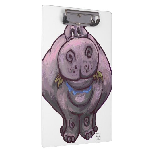 Hippopotamus Gifts & Accessoires Klembord (Rechts)