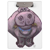 Hippopotamus Gifts & Accessoires Klembord (Voorkant)