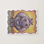Hippopotamus Gifts & Accessoires Legpuzzel (Horizontaal)