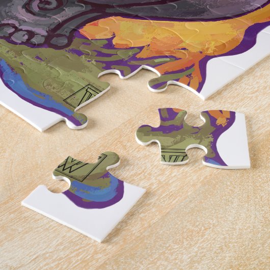 Hippopotamus Gifts & Accessoires Legpuzzel (Zijkant)