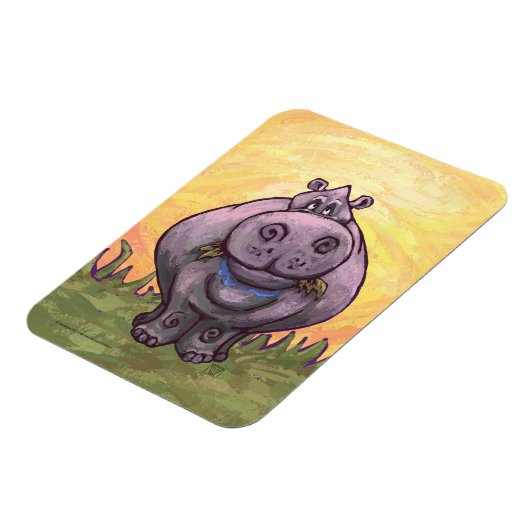 Hippopotamus Gifts & Accessoires Magneet (Linkerzijde)