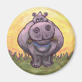 Hippopotamus Gifts & Accessoires Magneet (Voorkant)