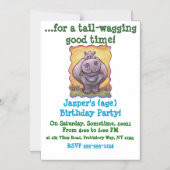 Hippopotamus Gifts & Accessoires Magnetische Uitnodiging (Voorkant)