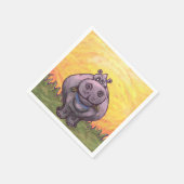 Hippopotamus Gifts & Accessoires Servetten (Hoek)