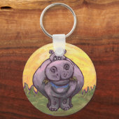 Hippopotamus Gifts & Accessoires Sleutelhanger (Voorkant)