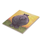 Hippopotamus Gifts & Accessoires Tegeltje (Zijkant)