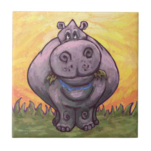 Hippopotamus Gifts & Accessoires Tegeltje