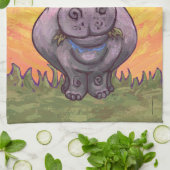 Hippopotamus Gifts & Accessoires Theedoek (Gevouwen)