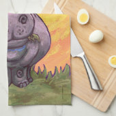 Hippopotamus Gifts & Accessoires Theedoek (Quarter Fold)