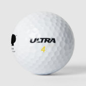 hippopotamus golfballen (Logo)