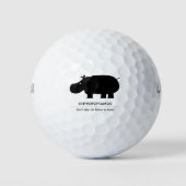 hippopotamus golfballen (Voorkant)
