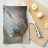 Hippopotamus handdoeken (Quarter Fold)