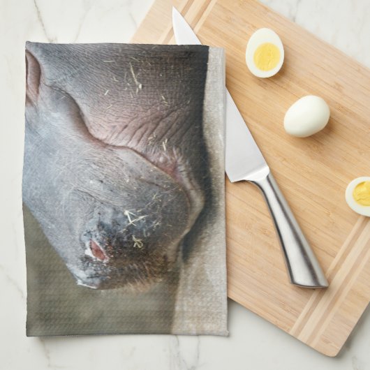 Hippopotamus handdoeken (Quarter Fold)