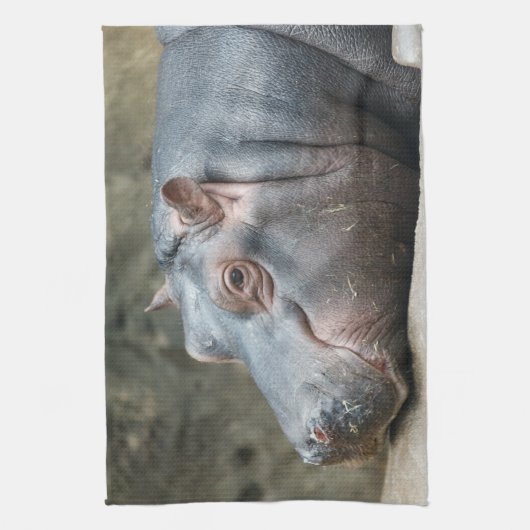 Hippopotamus handdoeken (Verticaal)