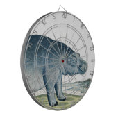 Hippopotamus - Hippo - Africa Animal - Cute Hippo Dartbord (Voorkant Links)