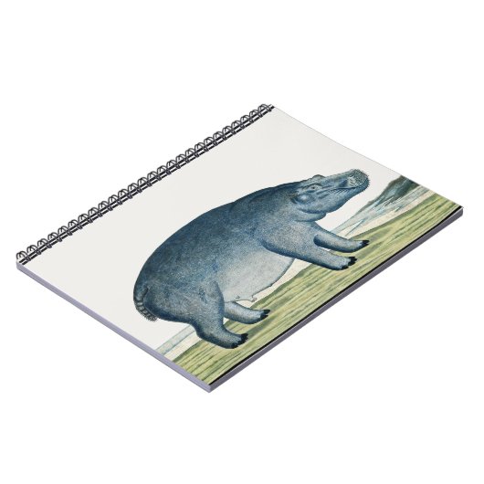 Hippopotamus - Hippo - Africa Animal - Cute Hippo Notitieboek (Linkerzijde)