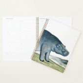 Hippopotamus - Hippo - Africa Animal - Cute Hippo Planner (Display)