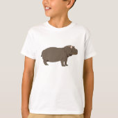 Hippopotamus Hippo T-shirt (Voorkant)