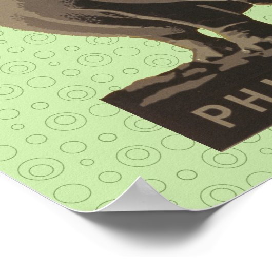 Hippopotamus  hippo zoo poster wpa (Hoek)