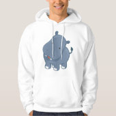 Hippopotamus Hoodie (Voorkant)