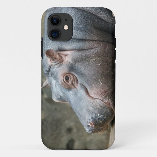 Hippopotamus iPhone case (Achterkant)